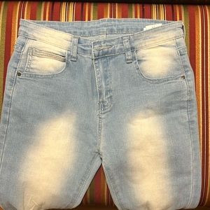 Boy's Distressed Ripped Skinny Jeans Size 14
